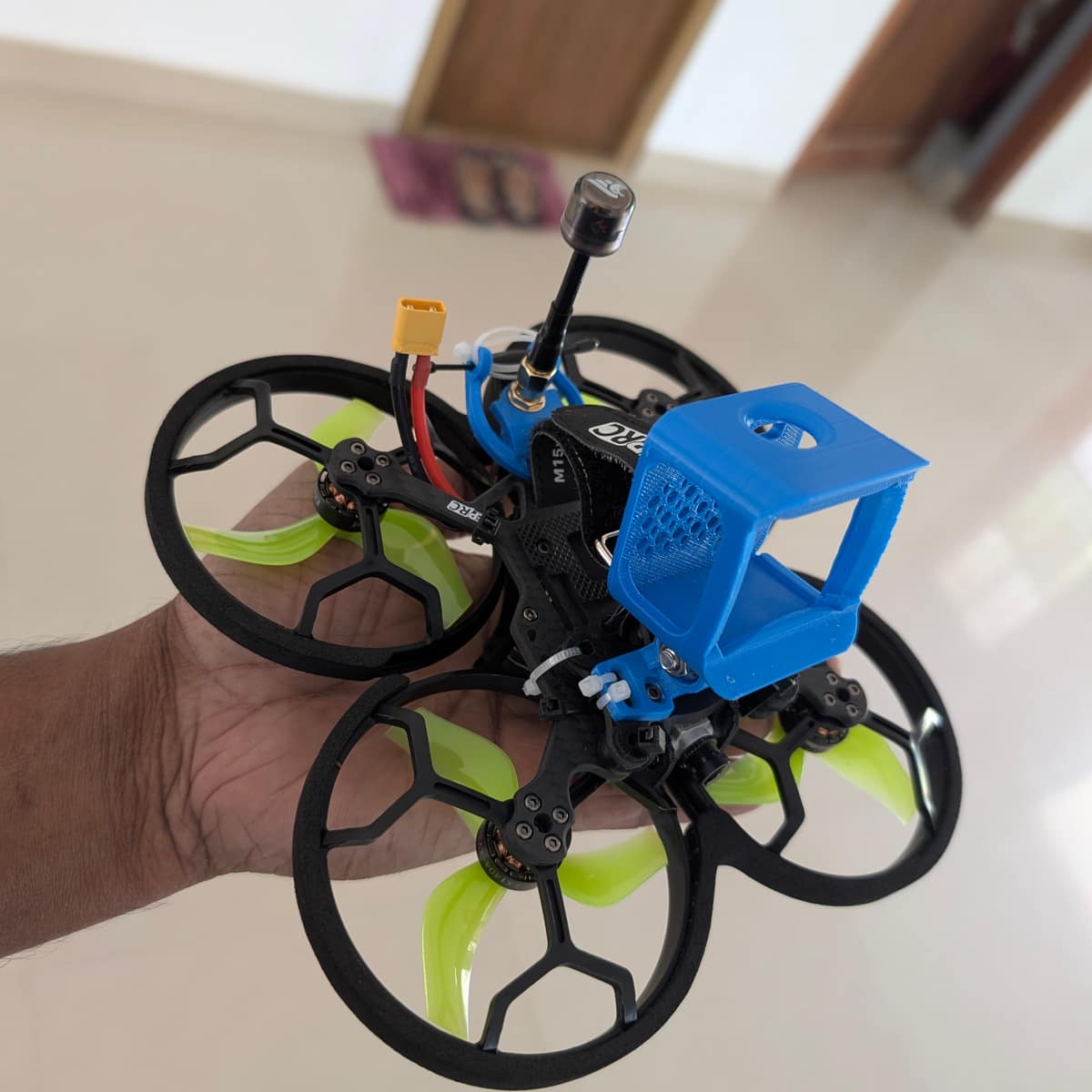 DJI Action 2 TPU Mount — Blue